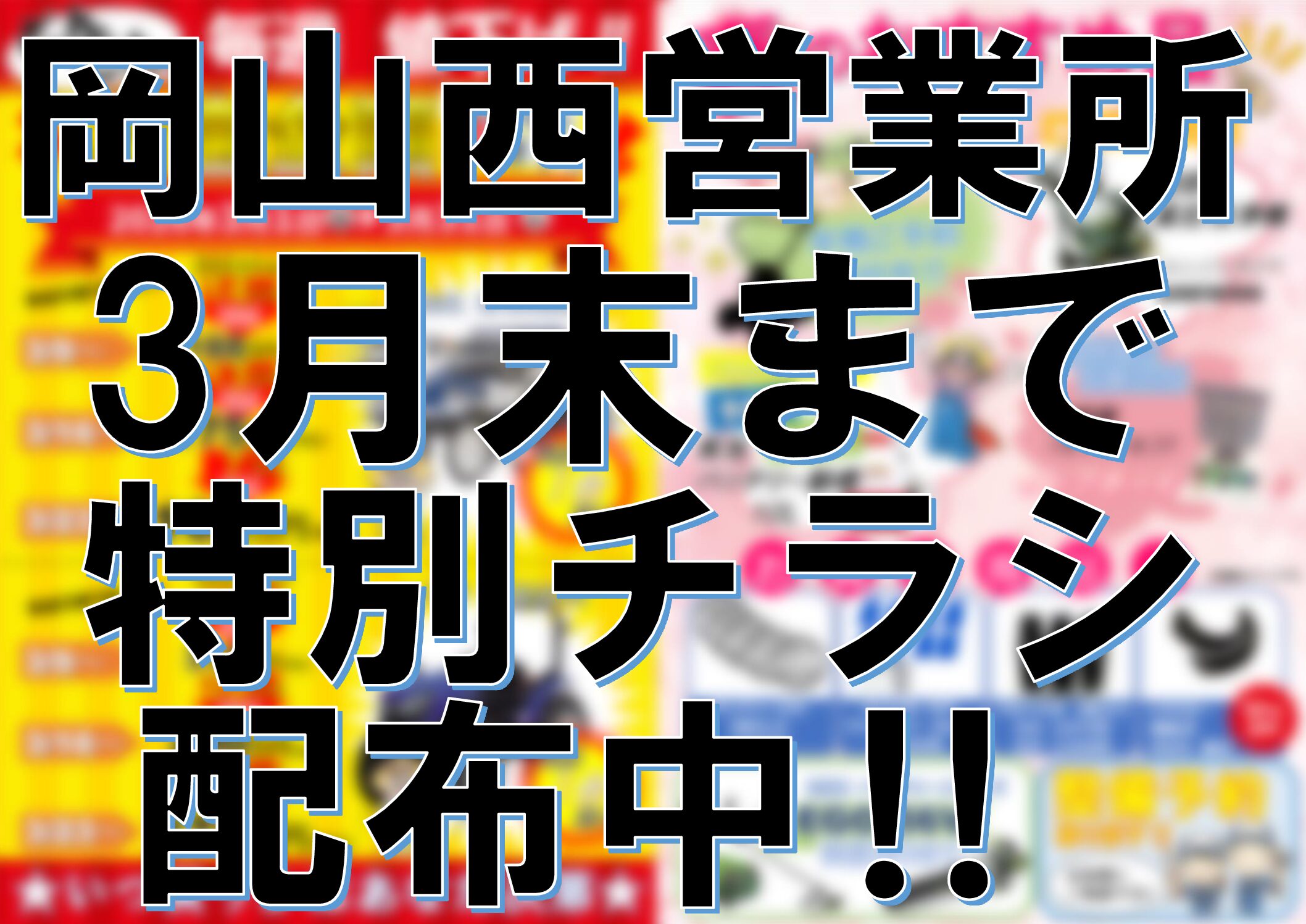岡山営業部　岡山西営業所春キャンペーン